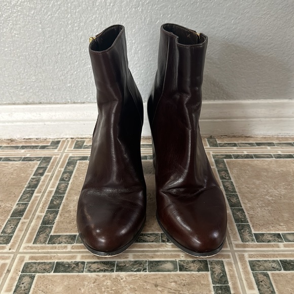 Michael Kors Alane Leather Flex Bootie In Barolo - Picture 3 of 9